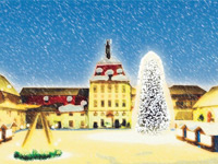 Weihnachtsmark im Prießnitzer Schloss